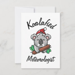 Tarjeta de Meteorólogo Koalificado