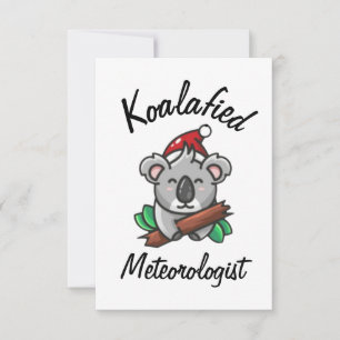 Tarjeta de meteorólogo Koalificado