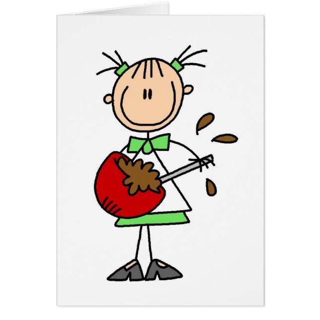 Tarjeta de mezcla de la comida (Frente)