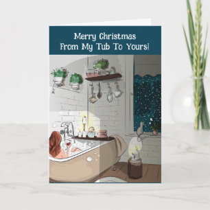 TARJETA DE MI TUB A SUS NAVIDADES
