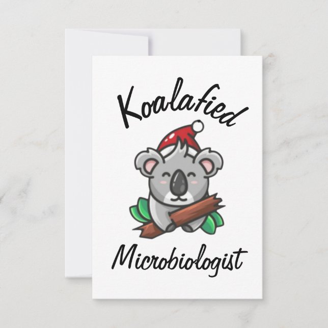 Tarjeta de Microbiólogo Koalificado (Anverso)