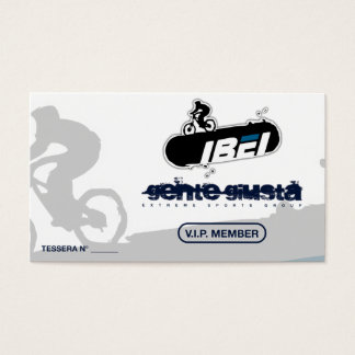 Tarjeta de miembro IBEI
