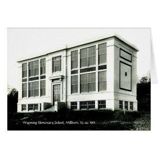 Tarjeta de Millburn NJ c 1910 de la escuela