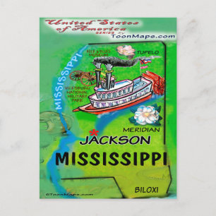 Tarjeta de Mississippi EE. UU.