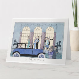 Tarjeta de moda Barbier