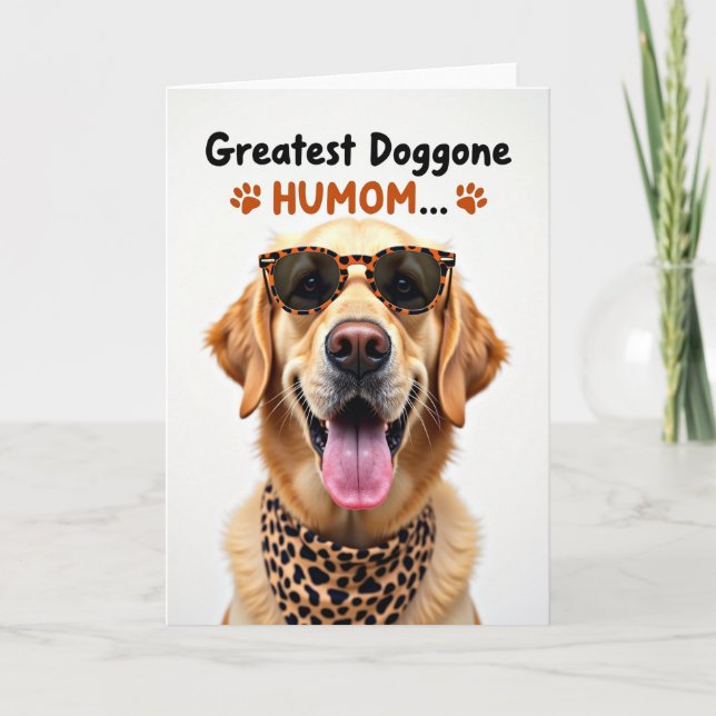 Tarjeta de moda Golden Pup (Anverso)