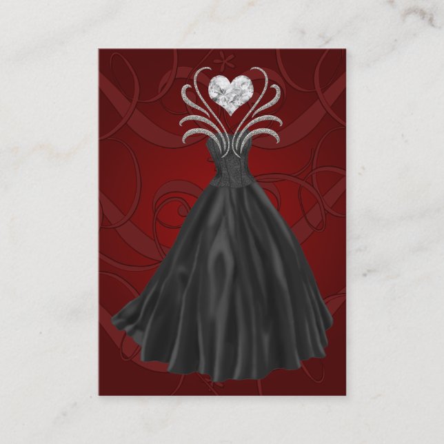 Tarjeta de moda / Seamstress - SRF (Anverso)