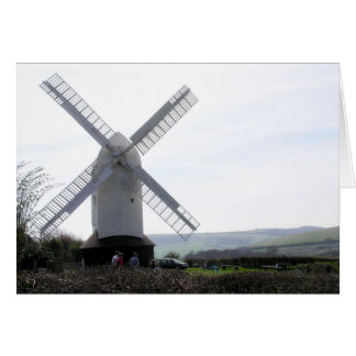 Tarjeta de molino de viento