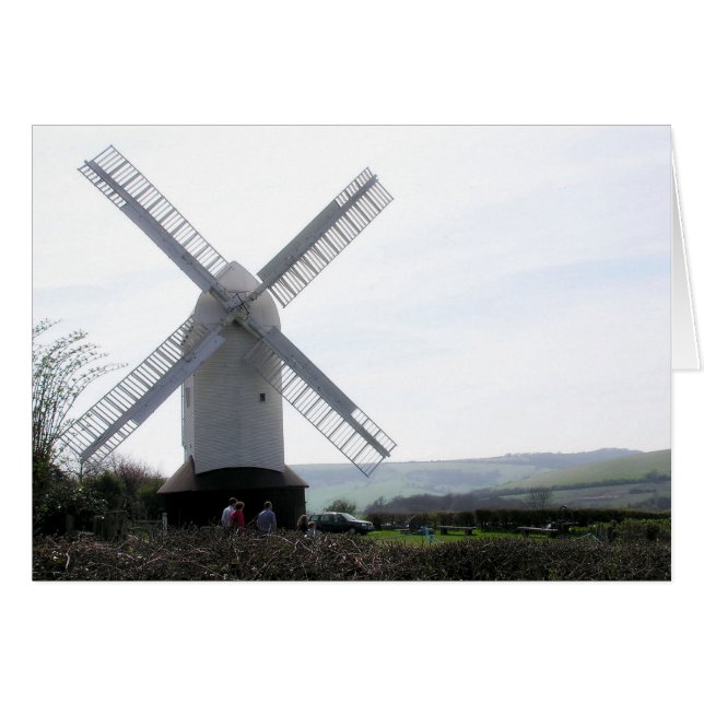 Tarjeta de molino de viento (Anverso (Horizontal))