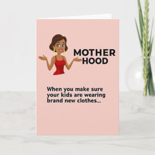 Tarjeta de Momento de Maternidad Animada