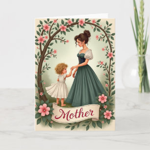 Tarjeta de momento dulce del día de la madre
