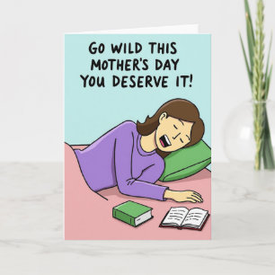 Tarjeta de Momento Tranquilo del Día de la Madre