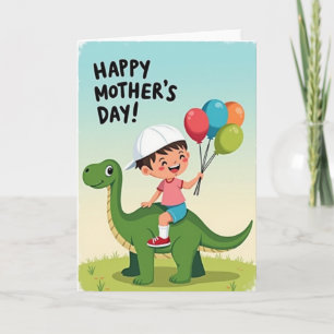 Tarjeta de momentos divertidos con lunares