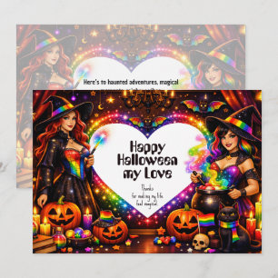 Tarjeta de Momentos Mágicos LGBT & Hechizos Arcoír