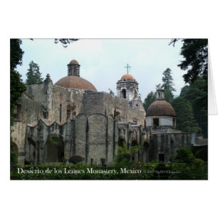 Tarjeta de Monasterio Desierto de los Leones