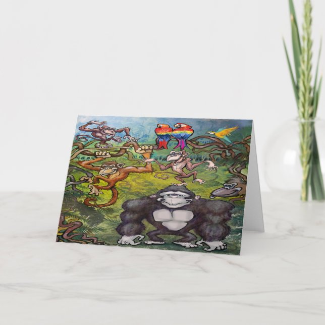 Tarjeta de Monos (Anverso)