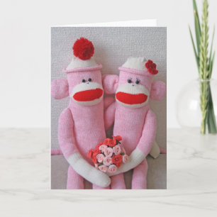 Tarjeta de Monos Sock de K&K