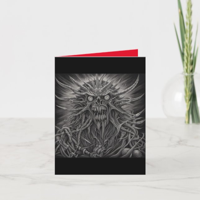 Tarjeta de Monstruo Metalizado Pesado (Anverso)