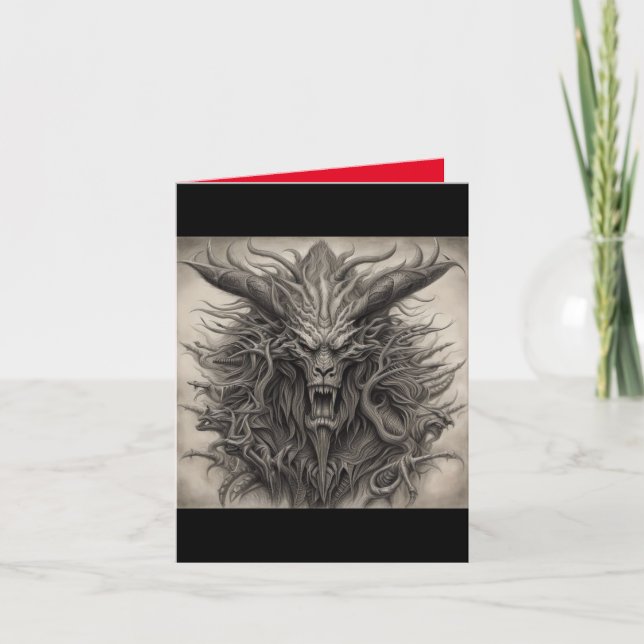 Tarjeta de Monstruo Metalizado Pesado (Anverso)