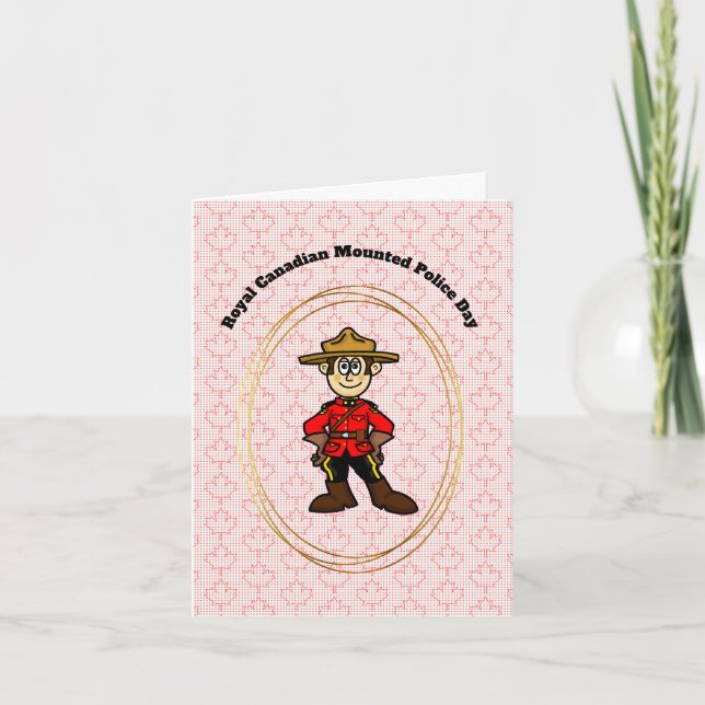 Tarjeta de montaje RCMP Day (Anverso)