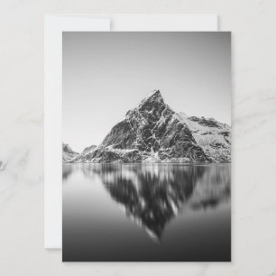 Tarjeta de montaña Lofoten
