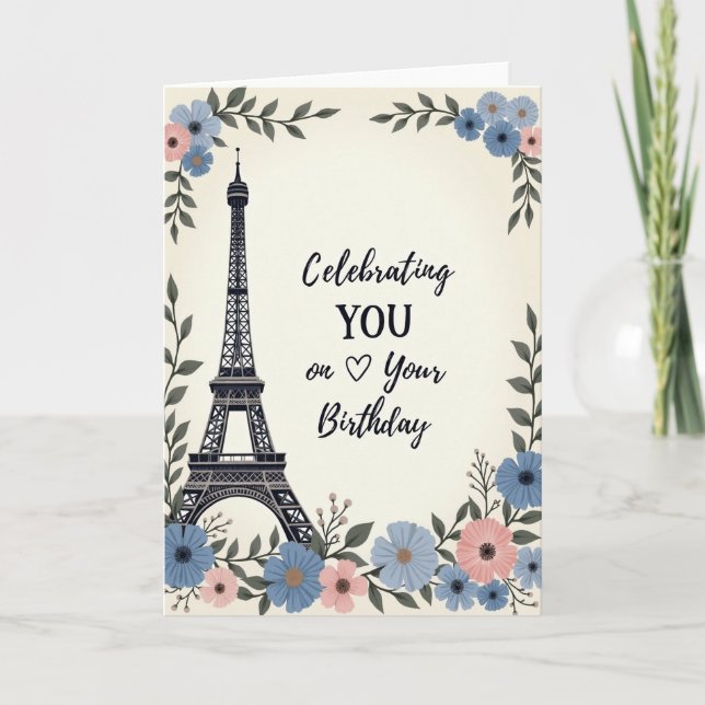 Tarjeta de Monumento de Cumpleaños Dulce (Anverso)