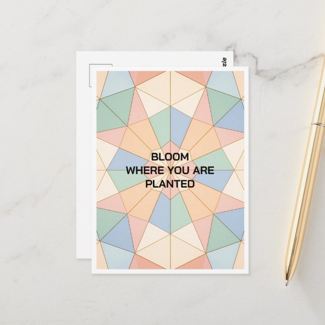 Tarjeta de Motivación Personalizada (Anverso/Reverso In Situ)