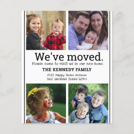 Tarjeta De Movimiento De Collage de fotos De Presu