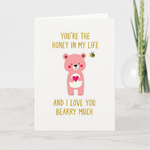 Tarjeta de Mucho Amor Beary