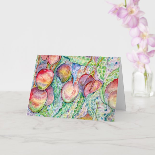 Tarjeta de muchos mangos (Orquídea)