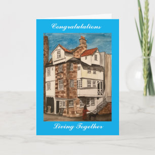 Tarjeta de mudanza juntos