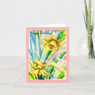 Tarjeta de muelle Daffodil
