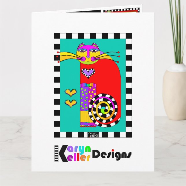 Tarjeta de muestra Karyn Keller Designa (Anverso)