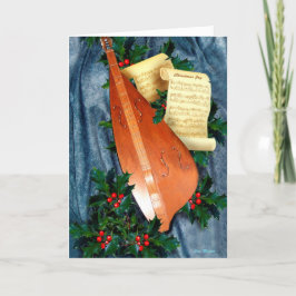 Tarjeta de música de Navidades