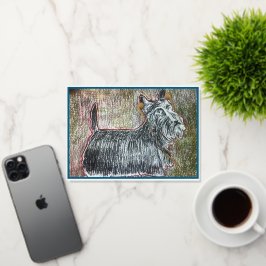 Tarjeta de música escocesa