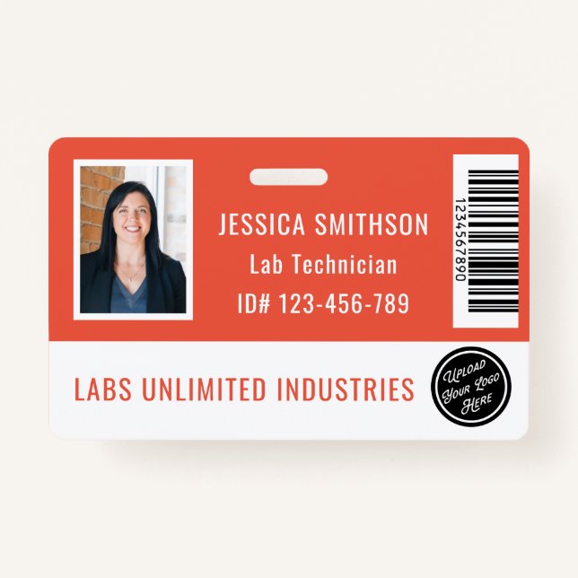 Tarjeta de Naranja de Coral para foto de escuela o (Anverso)