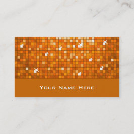 Tarjeta de Naranja Disco Tiles