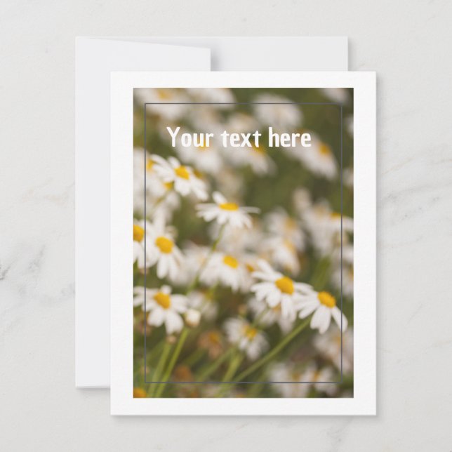 tarjeta de naturaleza editable (Anverso)