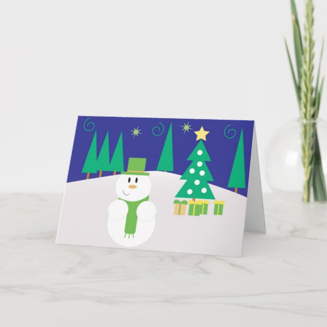 tarjeta de navidad (Anverso)