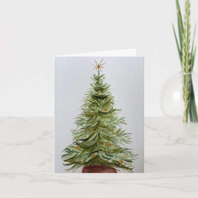 Tarjeta de navidad (Anverso)