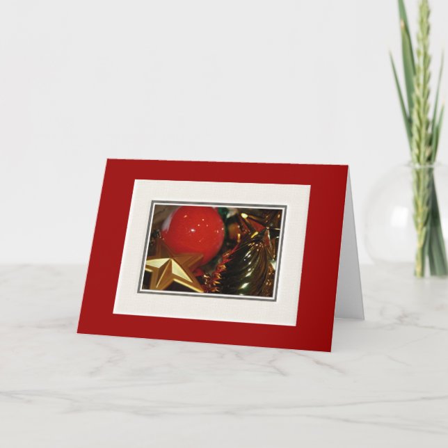 Tarjeta de navidad (Anverso)