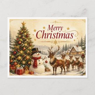 tarjeta de Navidad