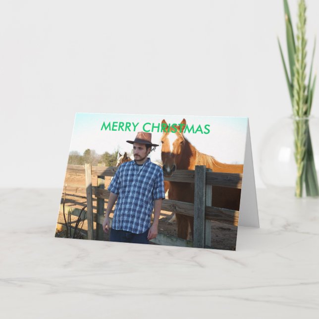 Tarjeta de navidad (Anverso)