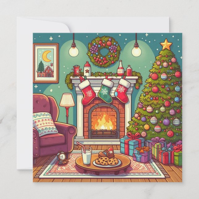 Tarjeta de navidad (Anverso)