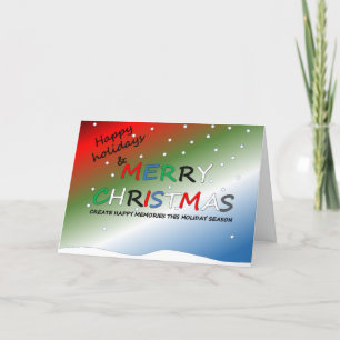 Tarjeta de navidad