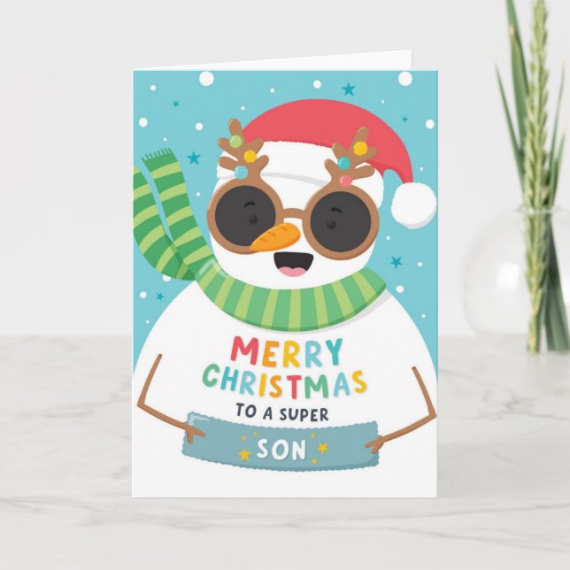 Tarjeta de navidad (Anverso)