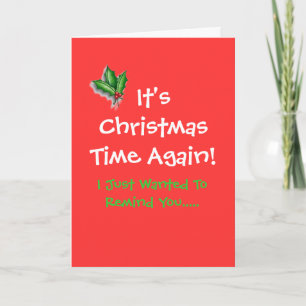 Tarjeta de navidad