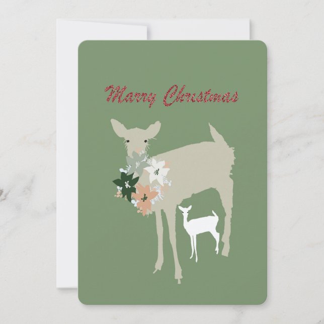 Tarjeta de navidad (Anverso)