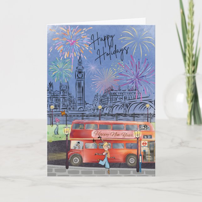 Tarjeta de navidad (Anverso)