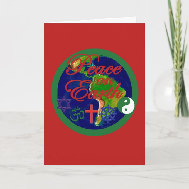 Tarjeta de navidad (Anverso)